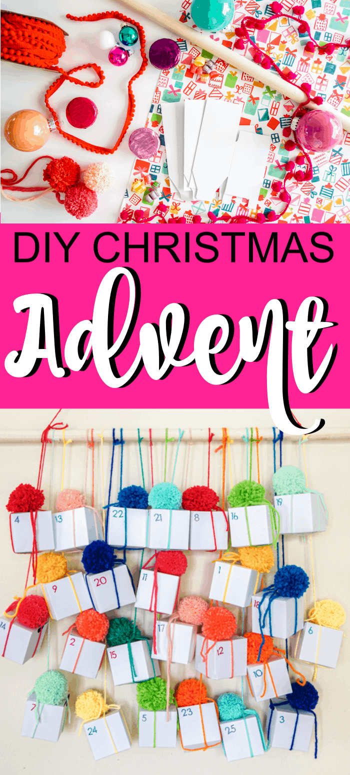 Looking for a fun countdown to Christmas that the kids will love, then we have you covered with this easy budget friendly DIY Christmas Advent Calendar.
