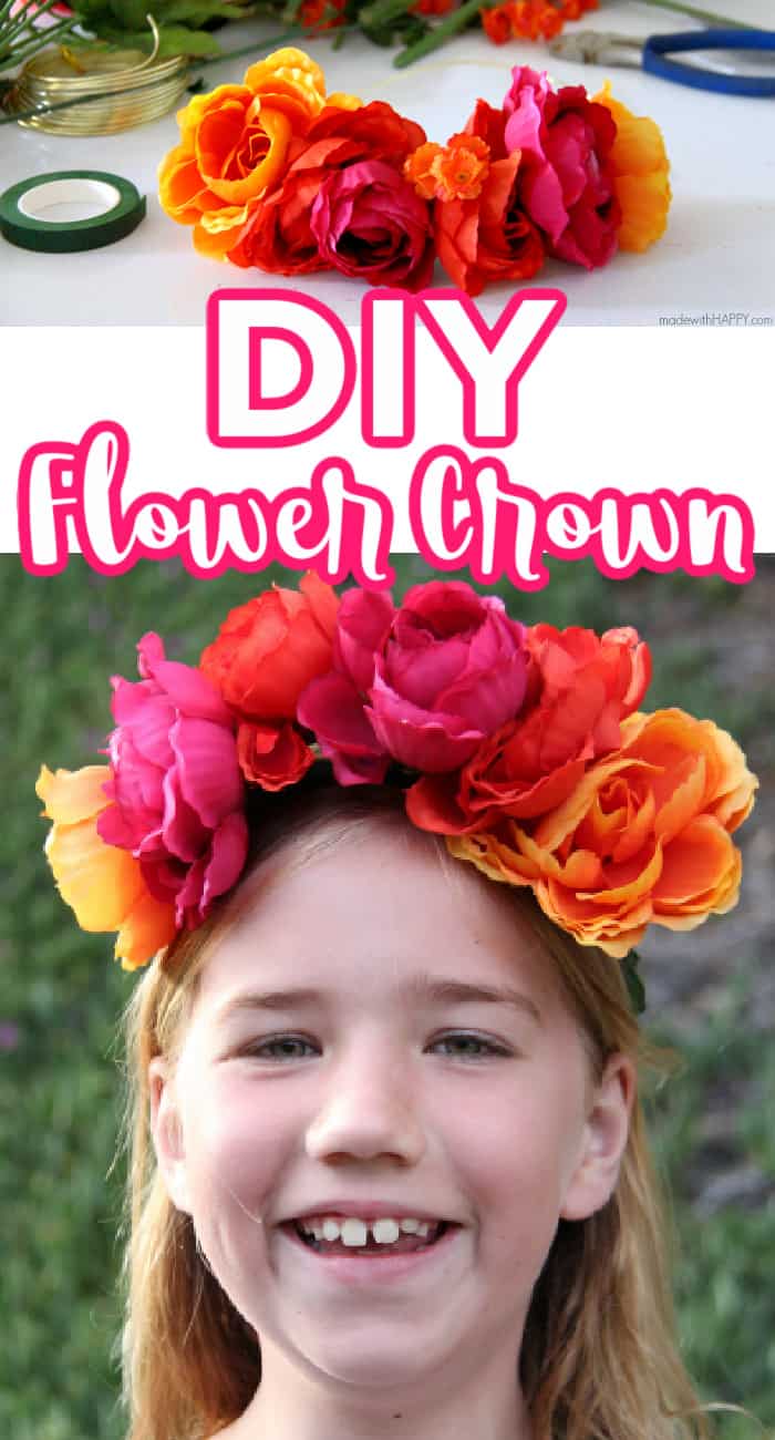 DIY Flower Corwn