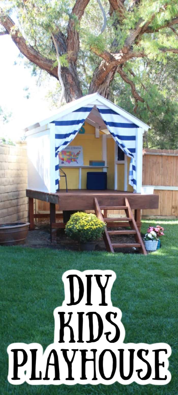 DIY Kids Playhouse Design