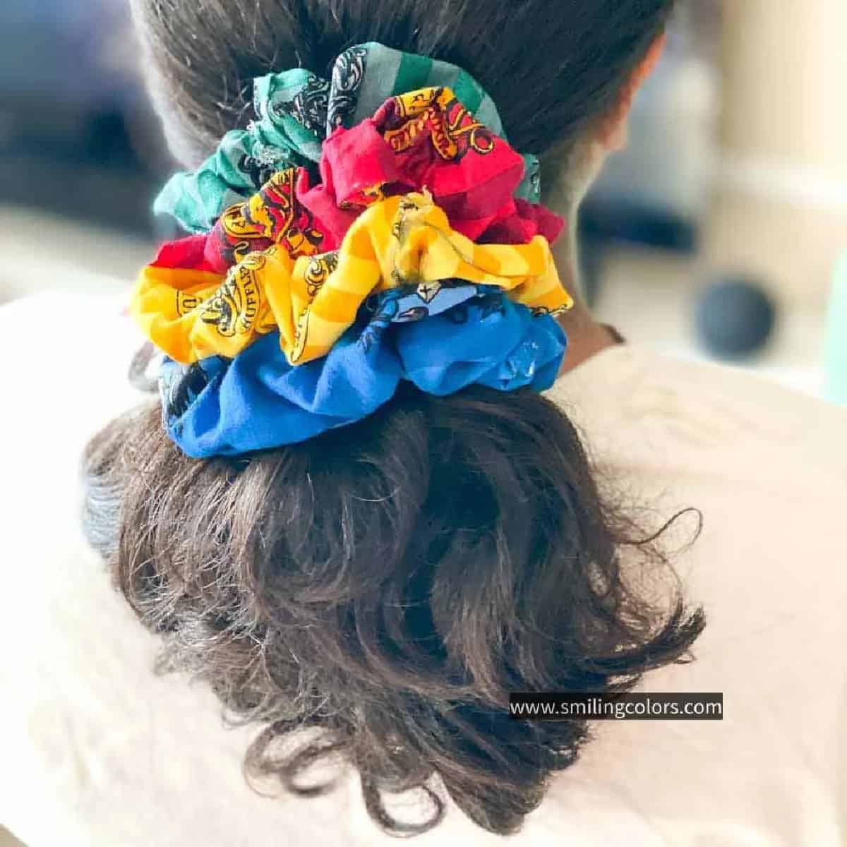 DIY Scrunchies at Home Harry Potter