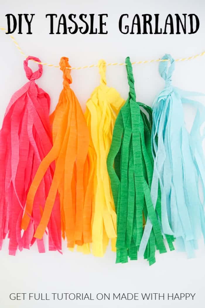 DIY Tassel Garland