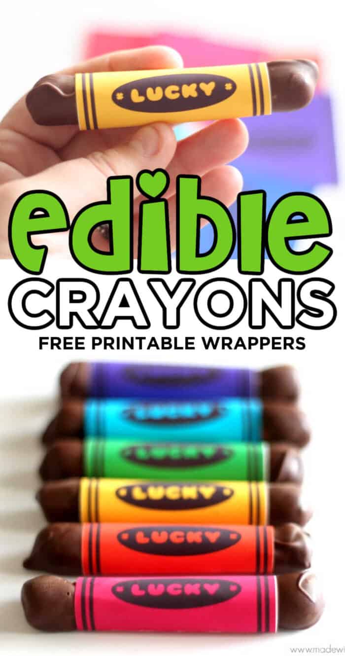 Rainbow DIY Edible Crayons Recipe, Recipe