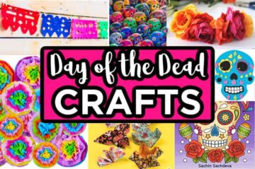 Day of the Dead Crafts - Made with HAPPY