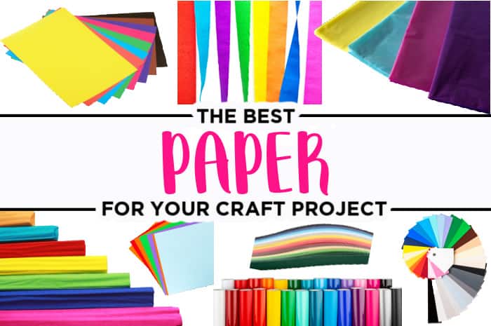 different types of paper