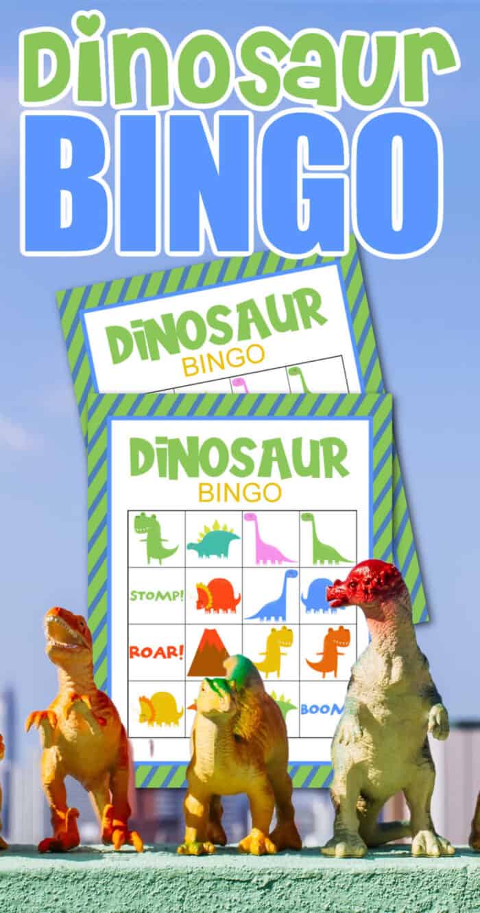 Printable Dinosaur Bingo