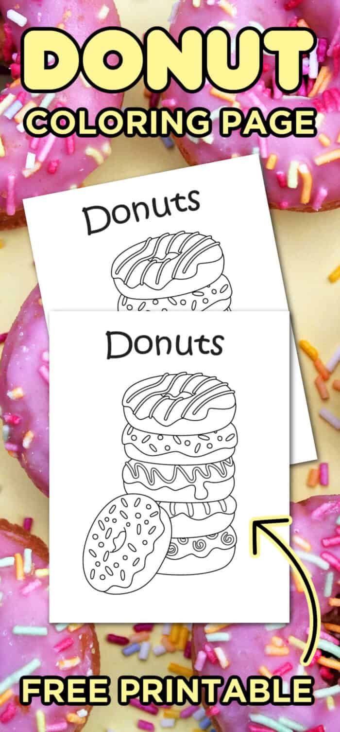 donut coloring
