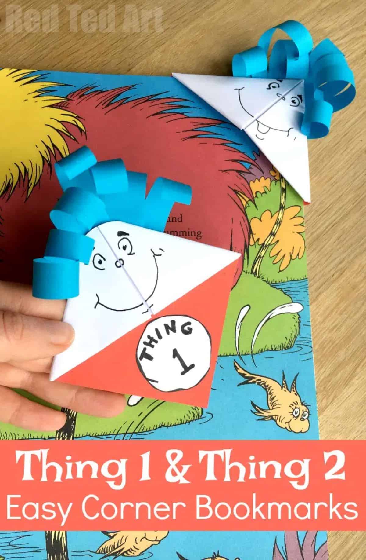 Dr. Seuss Corner Bookmarks