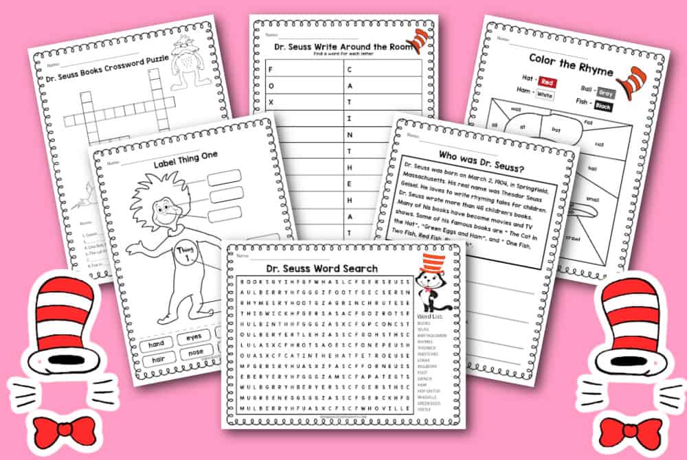 Dr. Seuss Printables