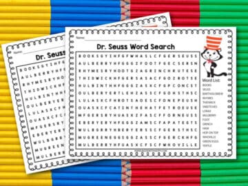 Dr. Seauss Word Search