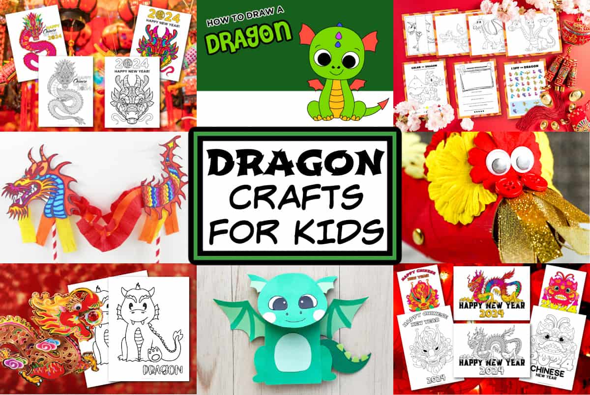 Dragon crafts for kids