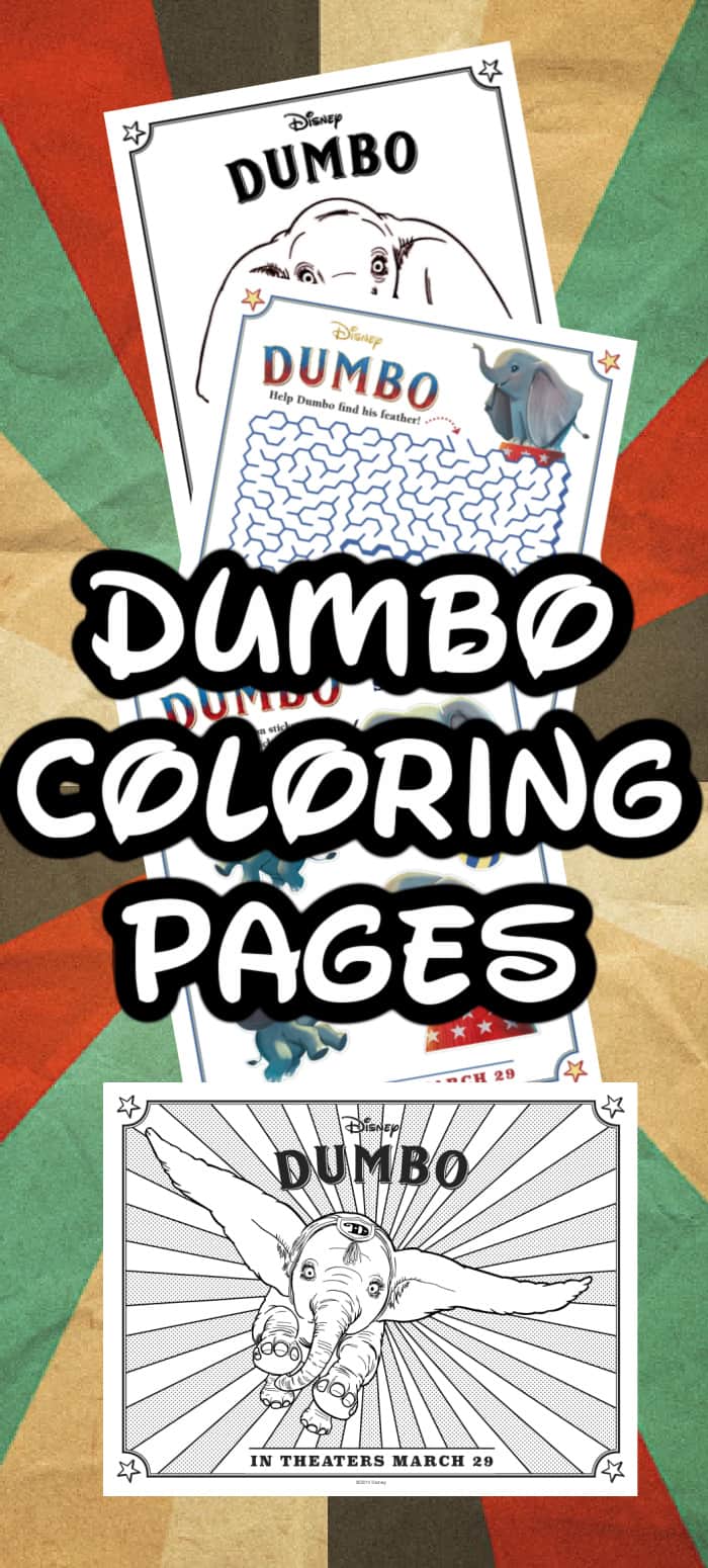 Dumbo Coloring Pages