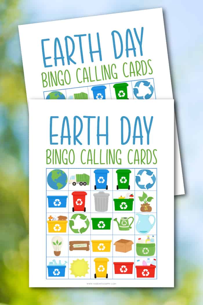 Earth Day Calling Cards