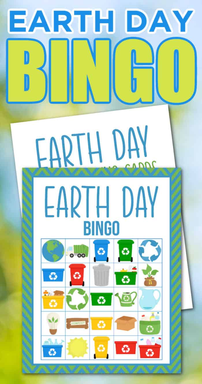 earth day bingo game