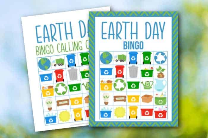 Earth Day Bingo Game