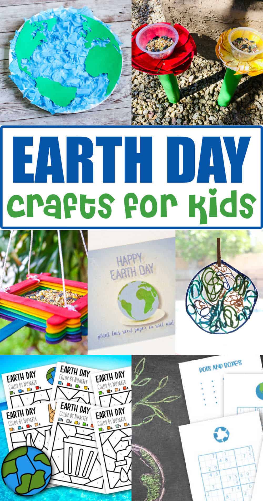 Earth Day Crafts For Kids - Made with HAPPY
