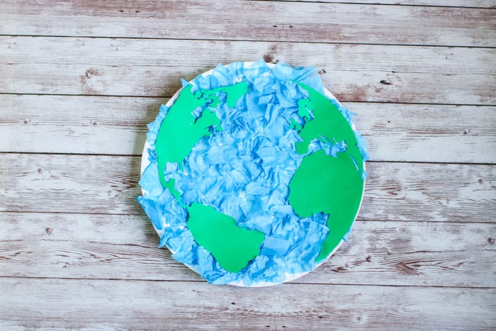 Paper Plate Earth Craft
