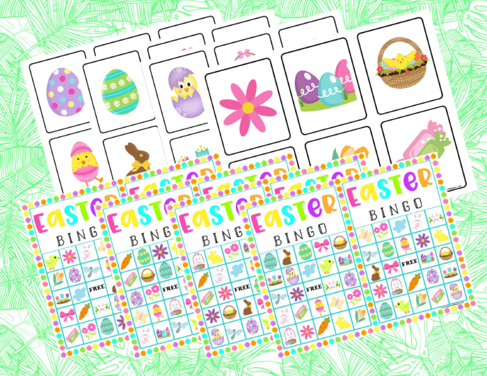 Easter Bingo Printables