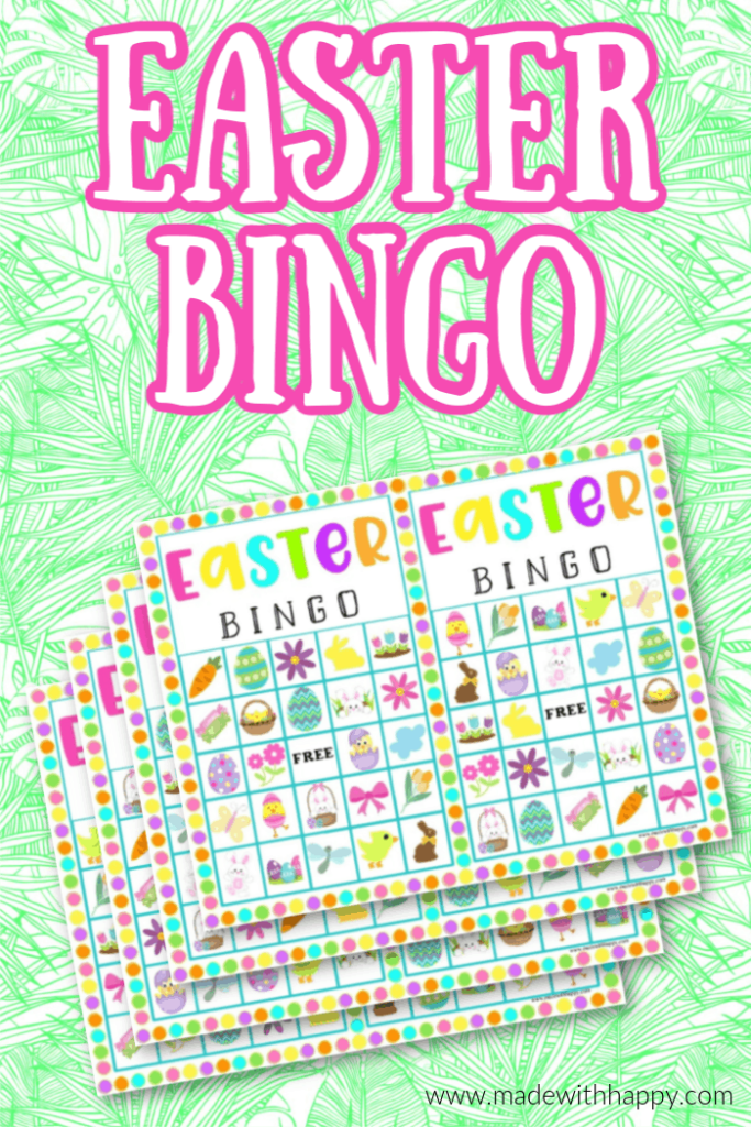 Printable Bingo For Easter