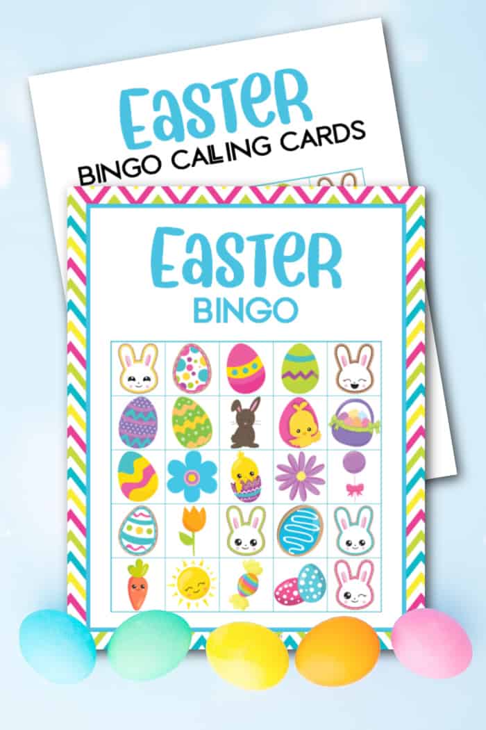 printable easter bingo game cards
