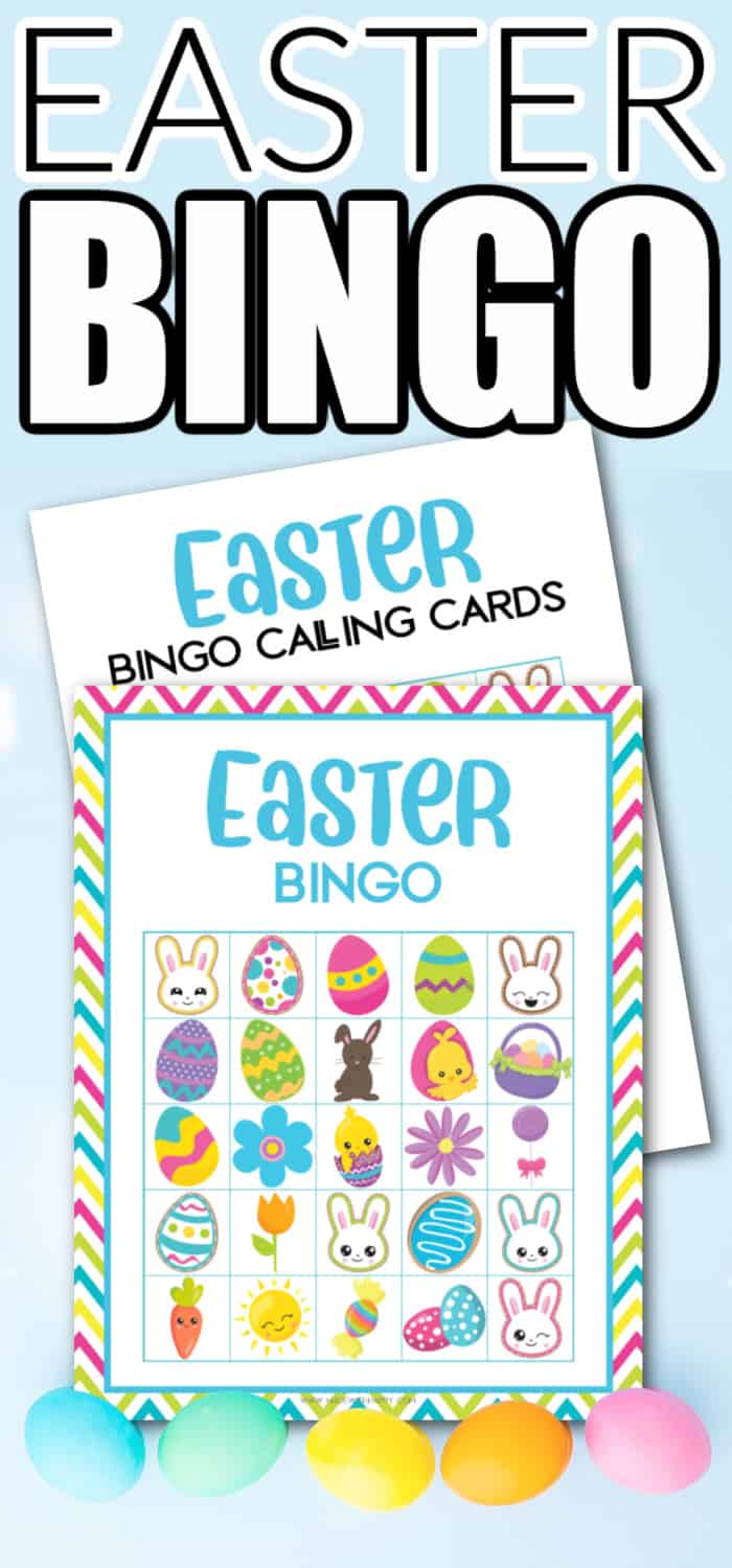 free easter bingo printable