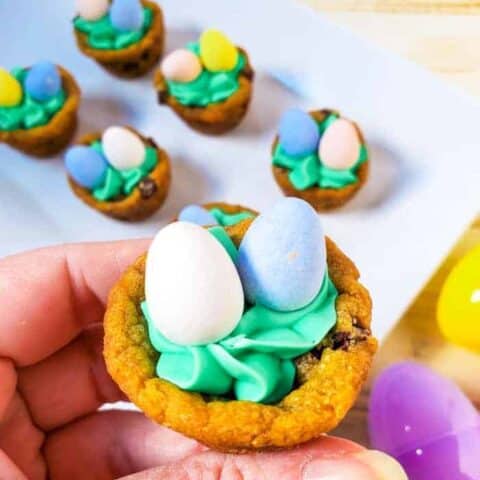 Easy Easter Cookie Cups Recipe - Made with HAPPY