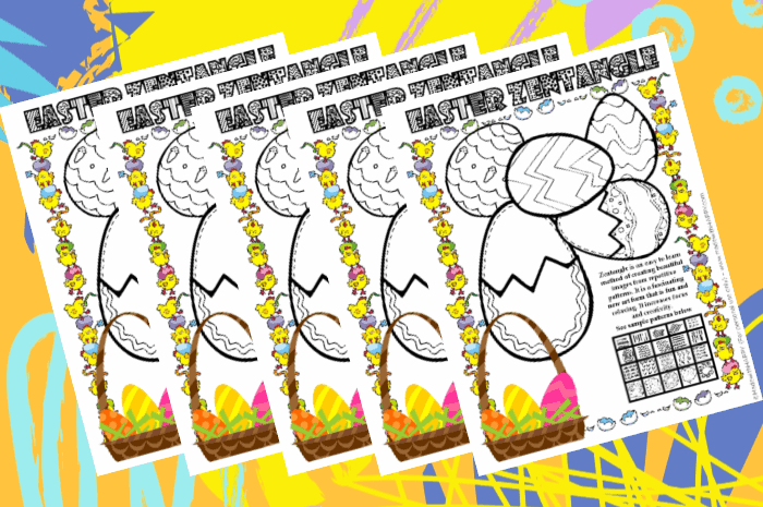 Free Easter Egg Printable Coloring Page