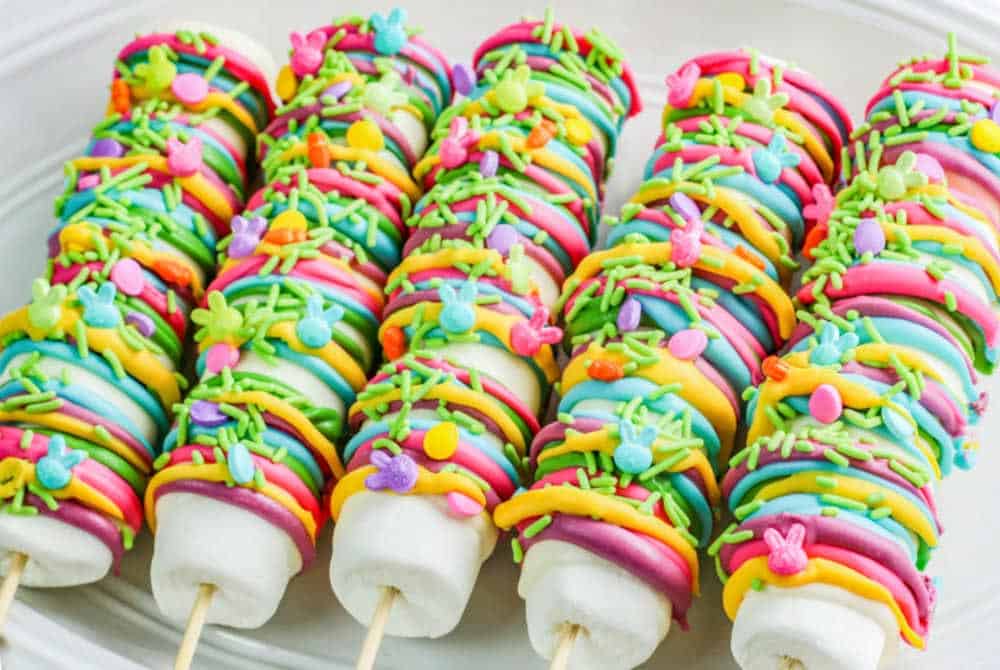 Easter Marshmallow Pops