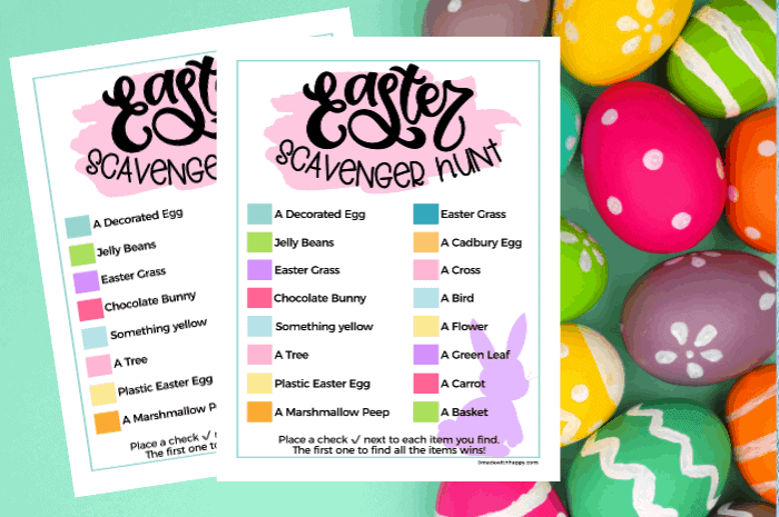 Easter Scavenger Hunt For Teens