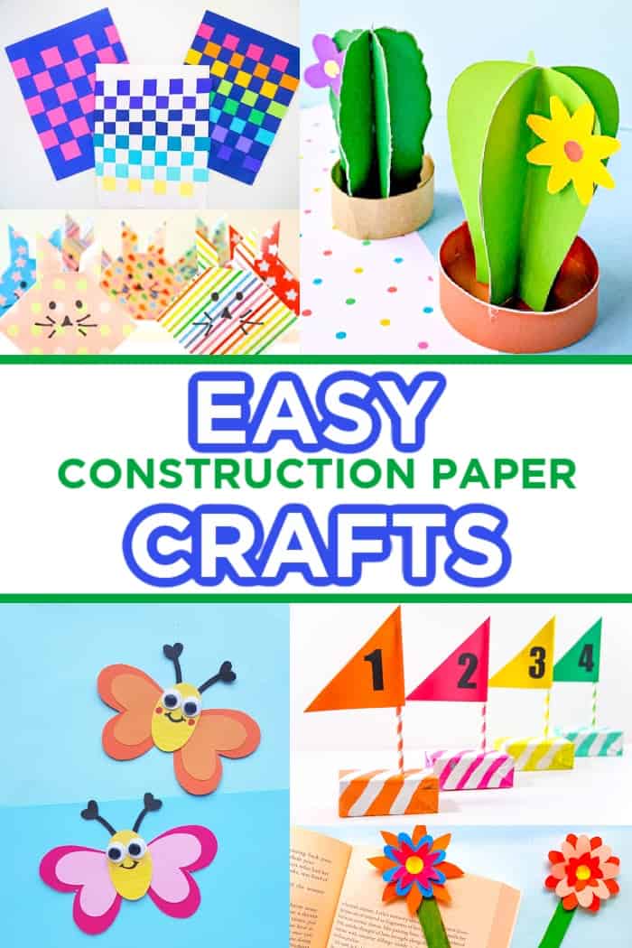Easy Construction Paper Crafts For Kids