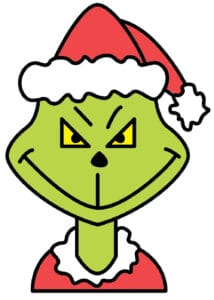 Easy Grinch Drawing