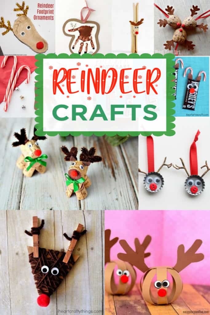25+ Easy Reindeer Crafts For Kids - Made with HAPPY