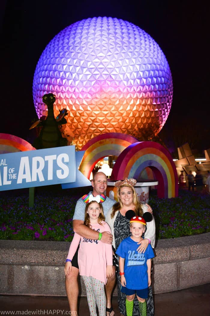 Epcot Festival of arts. Ultimate guide to plan a disney world vacation. Tips and tricks to planning a family vacation to disney world. Disney world parks, hotels, flights and so much more!