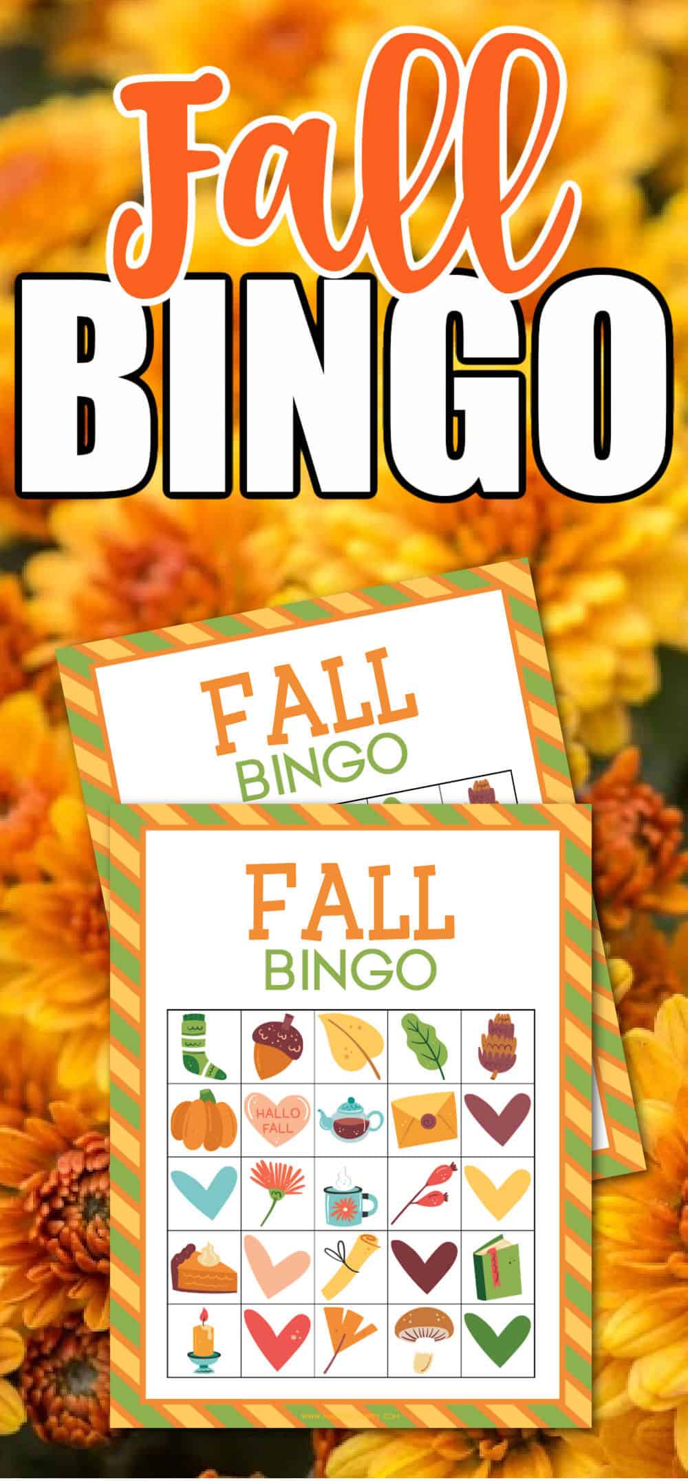 fall bingo