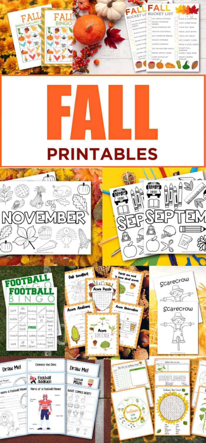 printable fall crafts