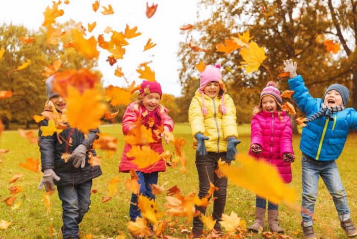 Fall Season with Kids