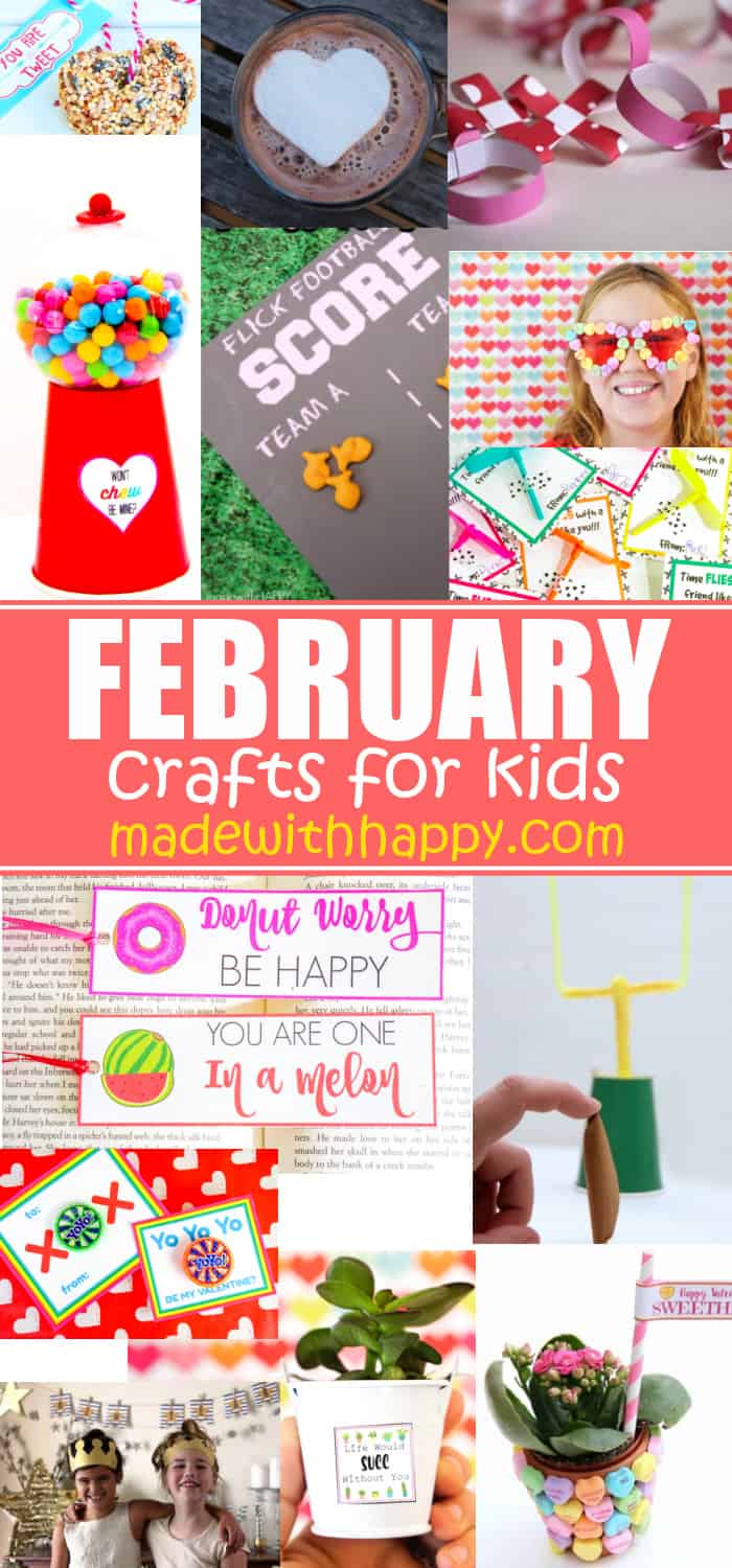 Kids Crafts In February