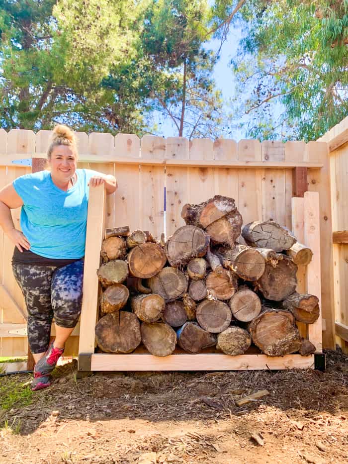 Build a FIrewood rack