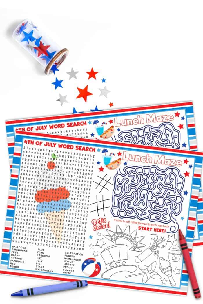 Fourth of July Placemats