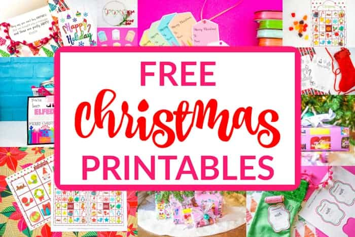 Hundreds of Free Christmas Printables for the Holidays