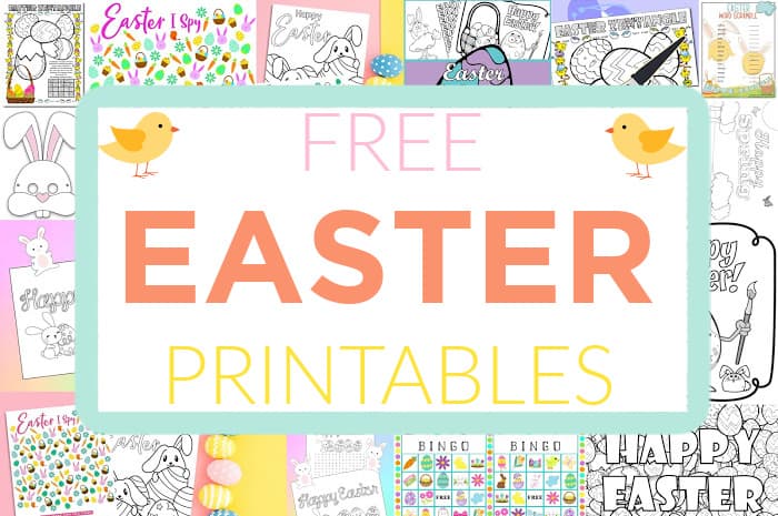 free easter printables