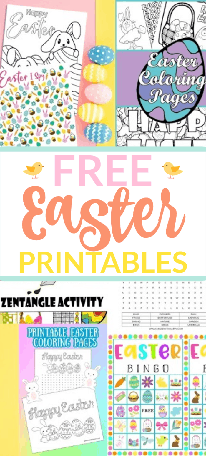 Free Easter Printables For Kids