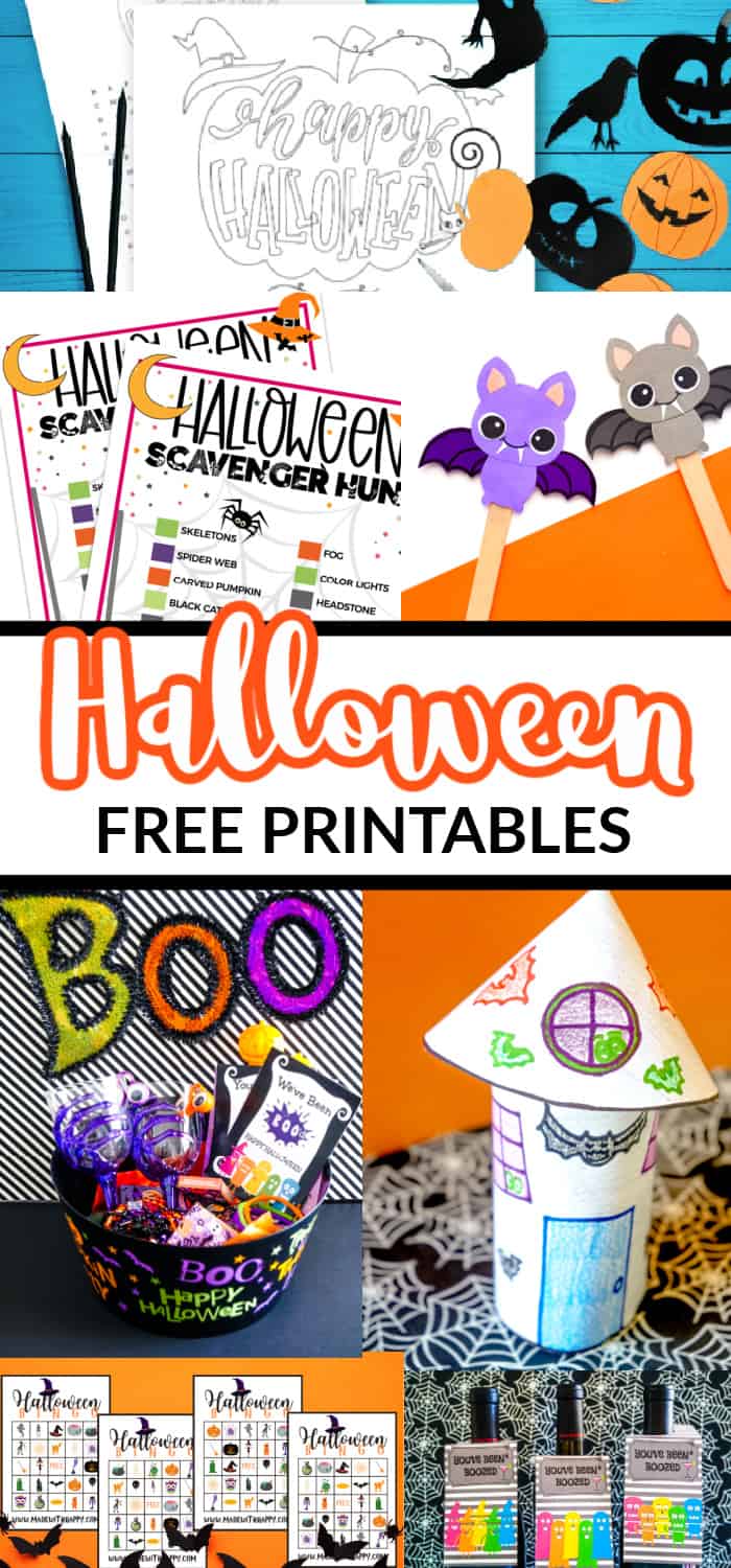 Free Printable Halloween Crafts