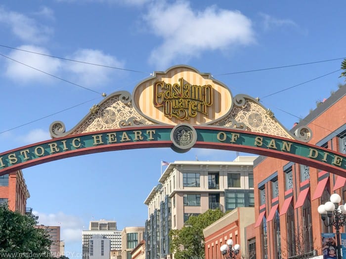 Things to do in Downtown San Diego. Exploring San Diego. Family travel to San Diego. Gaslamp Quarter San Diego. Places to go in San Diego.