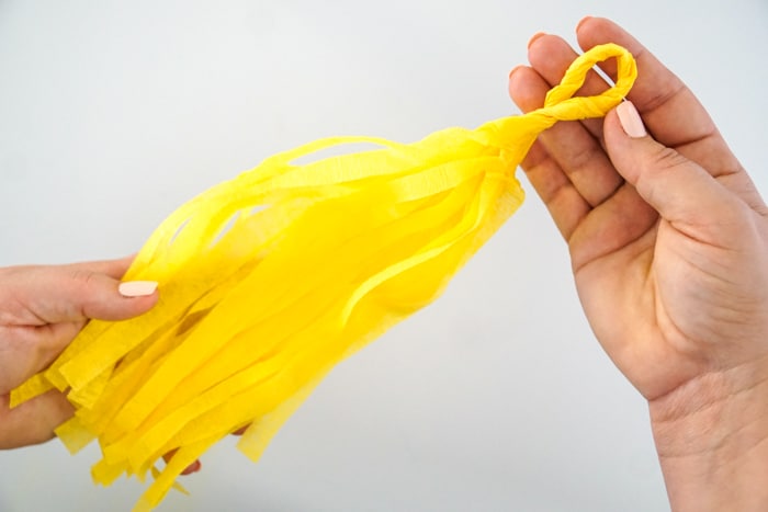 one portion of tassel garland made