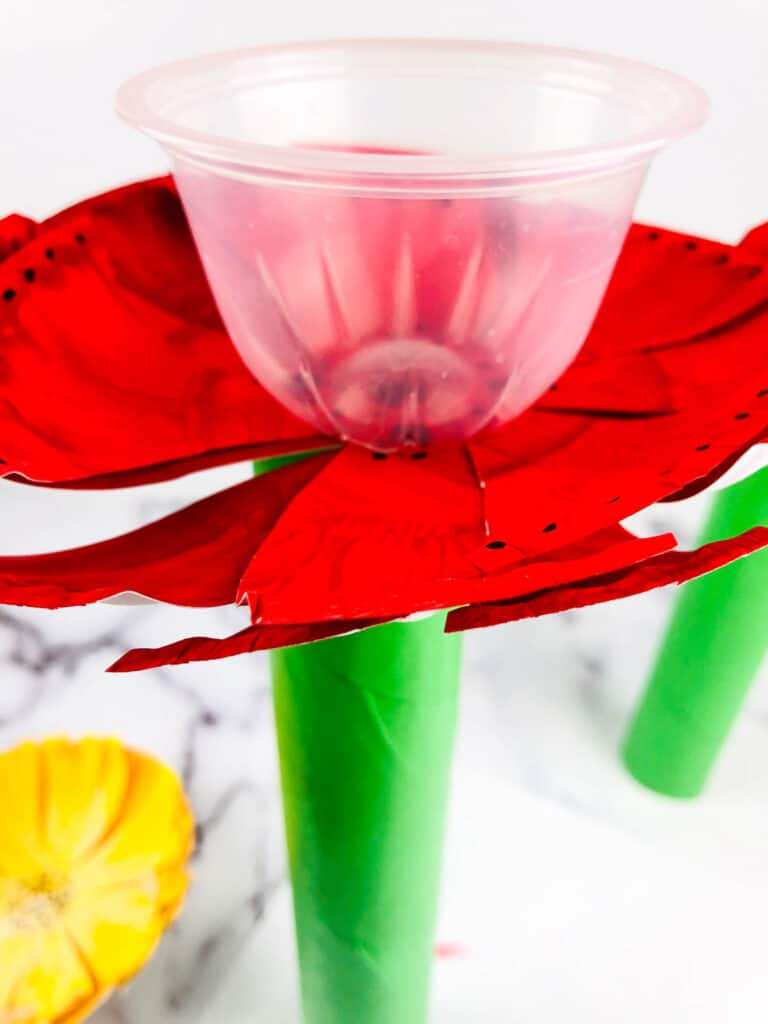 DIY Easy Paper Plate Bird Feeder Craft For Kids Made with HAPPY