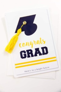 Graduation Card with Tassel