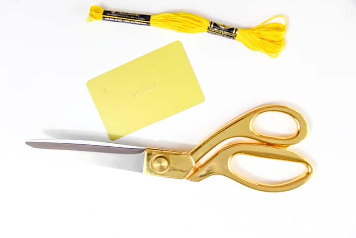 How to make a tassel Supplies