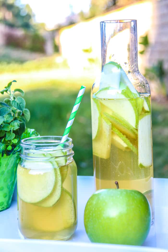 white apple sangria