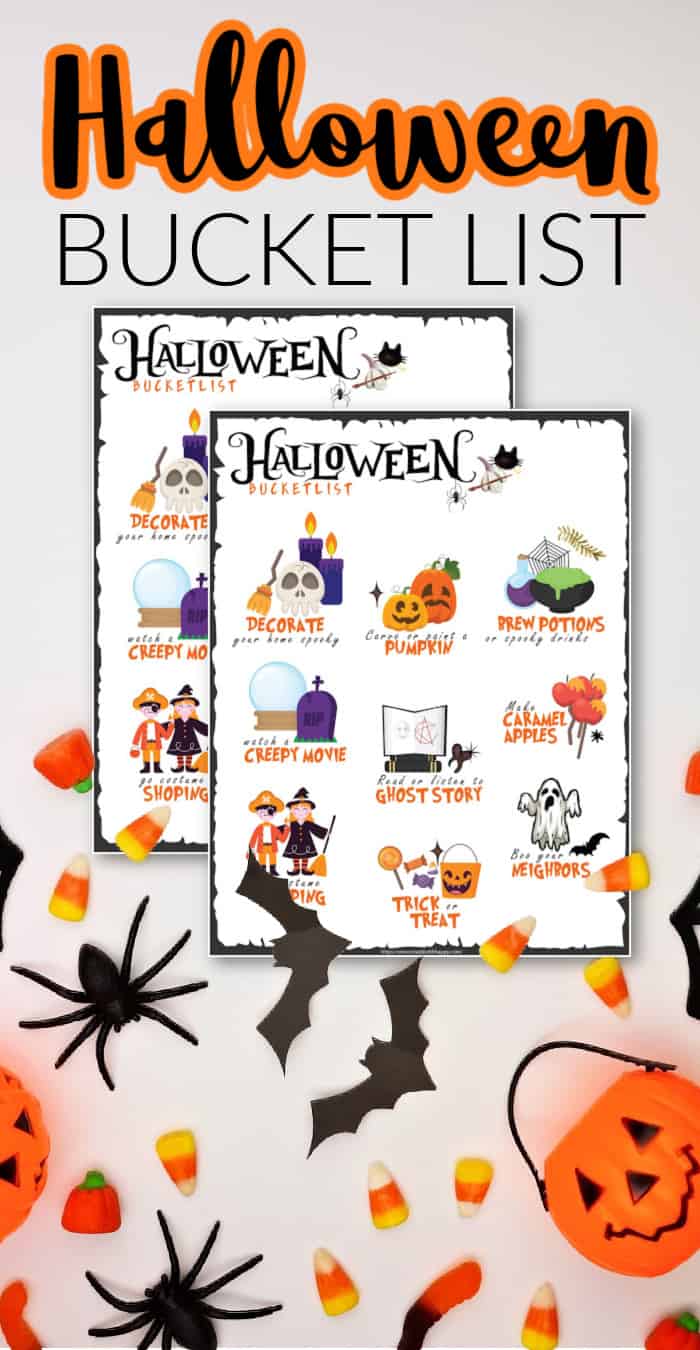 Bucket List - Halloween Games