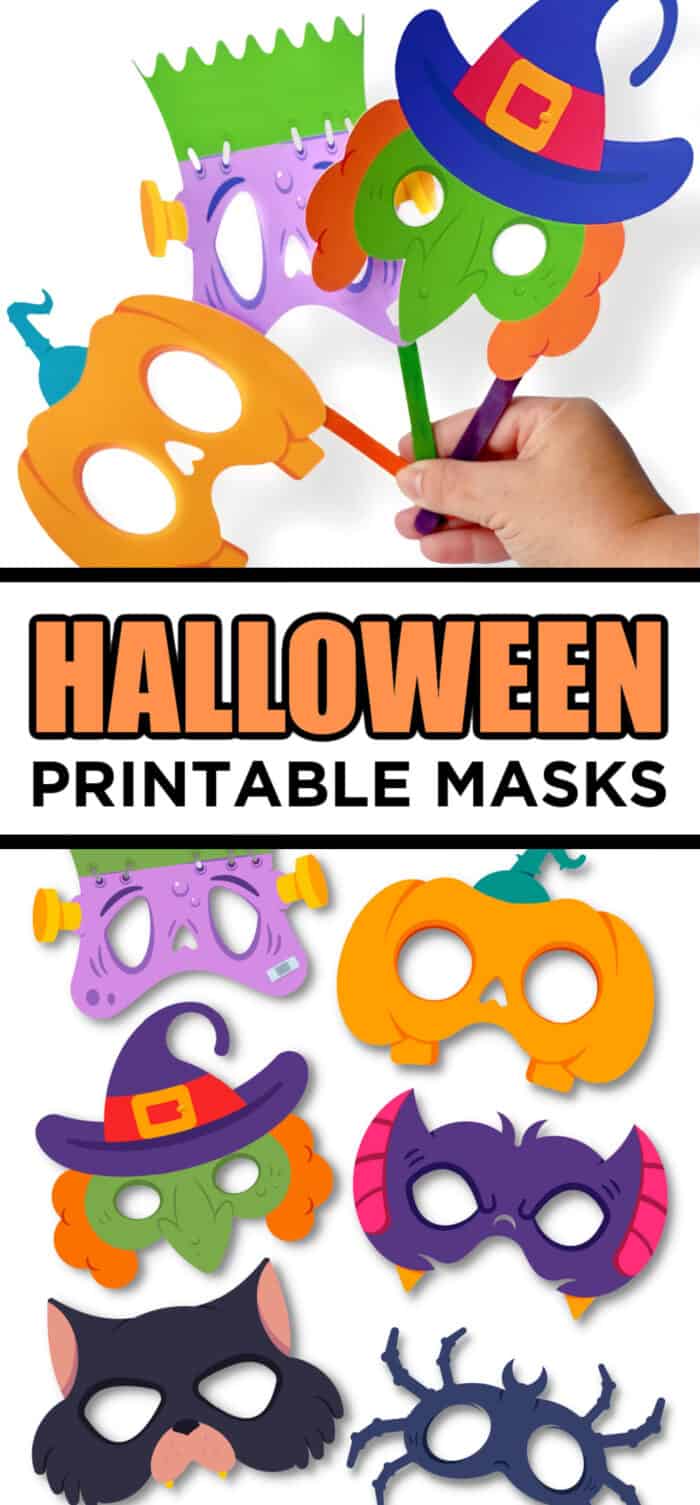 Halloween Printable Masks For Kids
